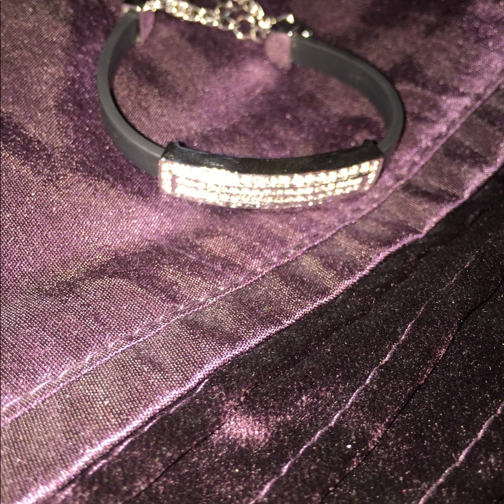 Touchstone rubber and bling bracelet!